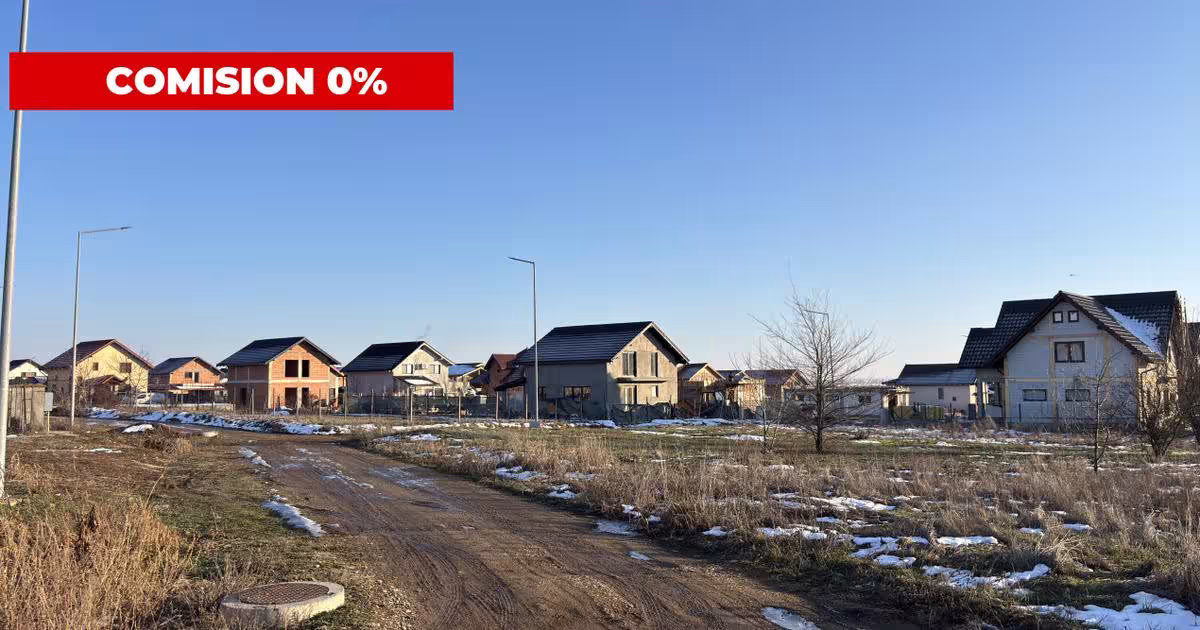 Teren Construcții intravilan de 891 mp, în Giarmata