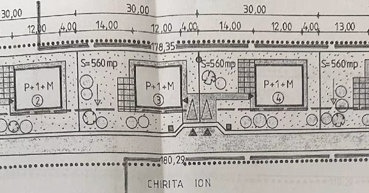 Teren Construcții intravilan de 4298 mp, în Gulia