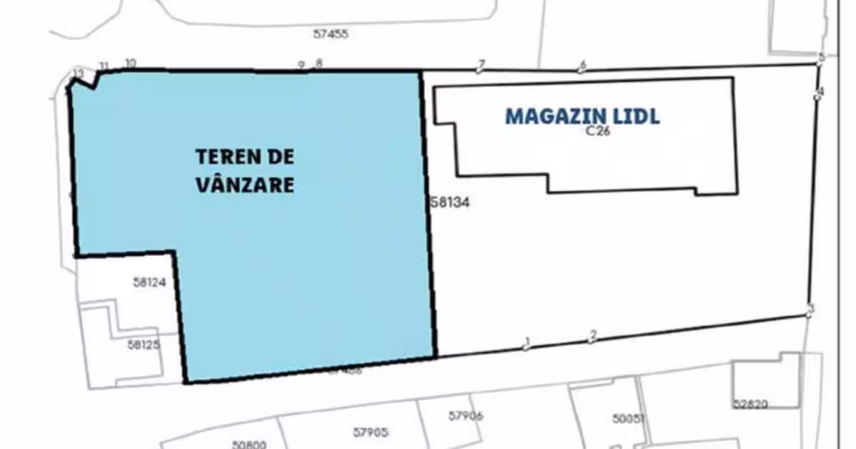 Teren Construcții intravilan de 6988 mp, în Luduș preț necomunicat