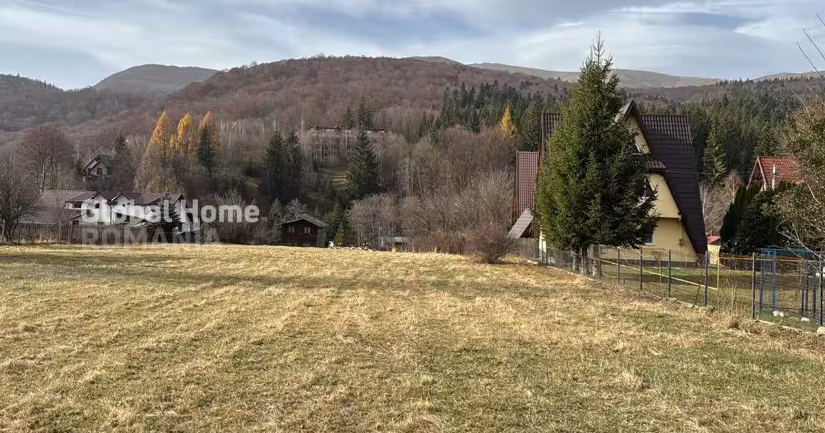 Teren Construcții intravilan de 1000 mp, în Măneciu