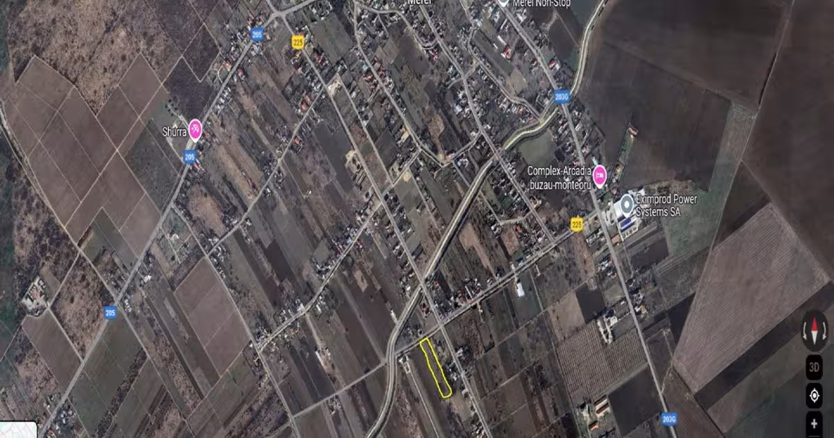 Teren Construcții intravilan de 2510 mp, în Merei