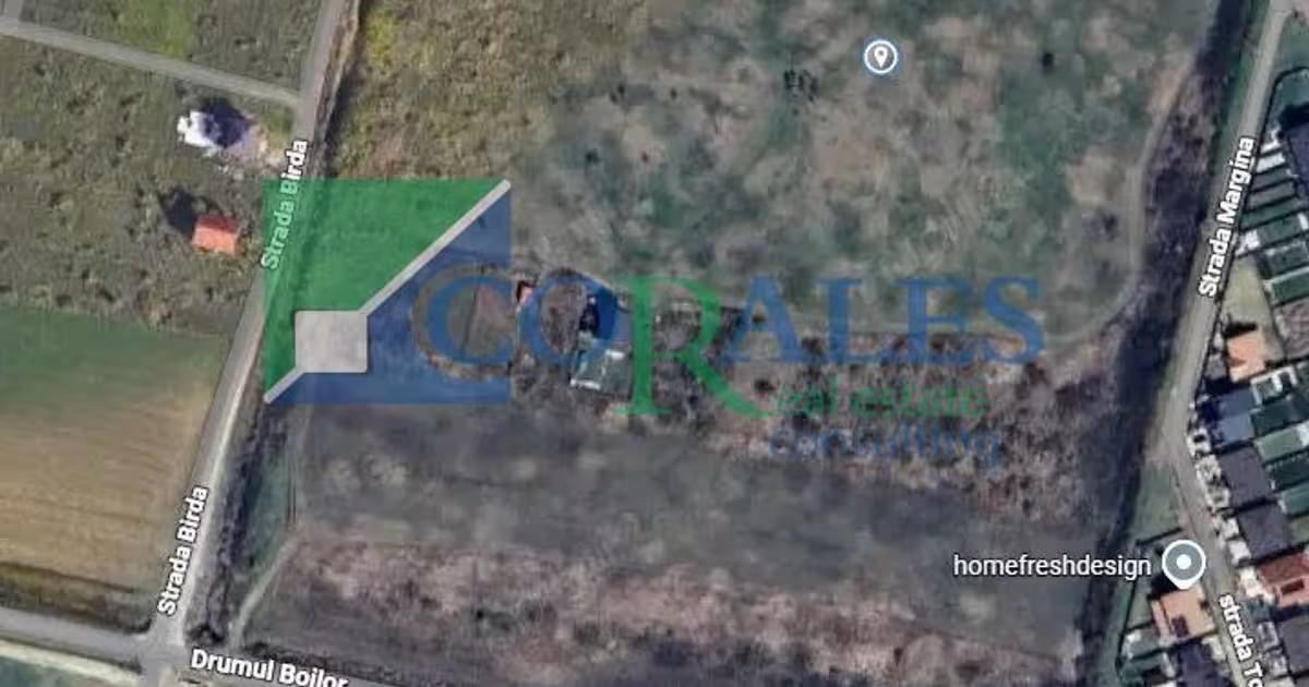 Teren Construcții intravilan de 635 mp, în Moșnița Nouă