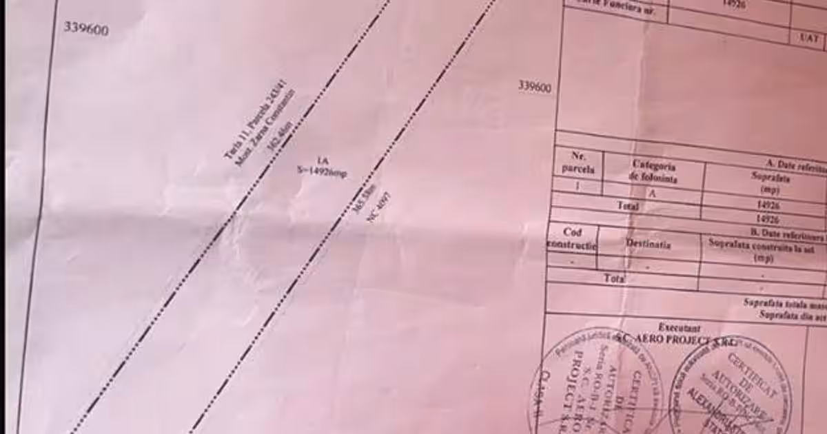 Teren Construcții extravilan de 15000 mp, în Otopeni