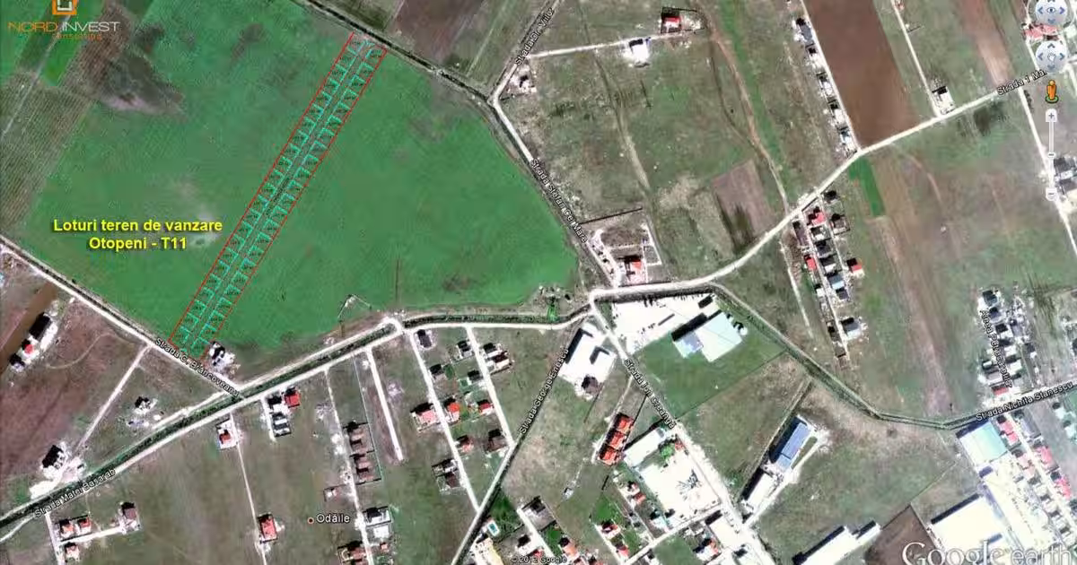 Teren Construcții intravilan de 4250 mp, în Otopeni