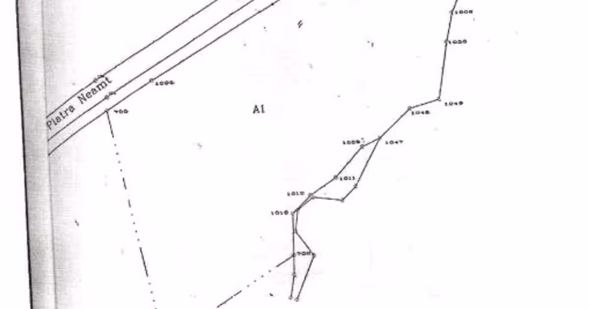 Teren Construcții intravilan de 12200 mp, în zona Calea Romanului, Piatra-Neamț