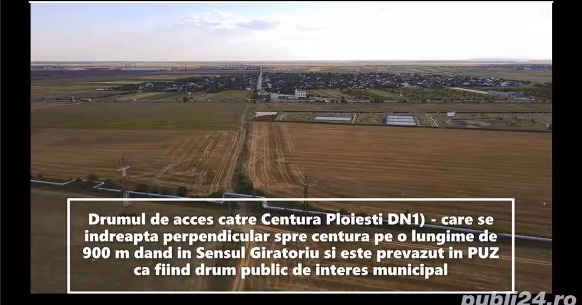 Teren intrav. Ploiesti, langa Parcul Municipal Vest_6000 mp_lichidare