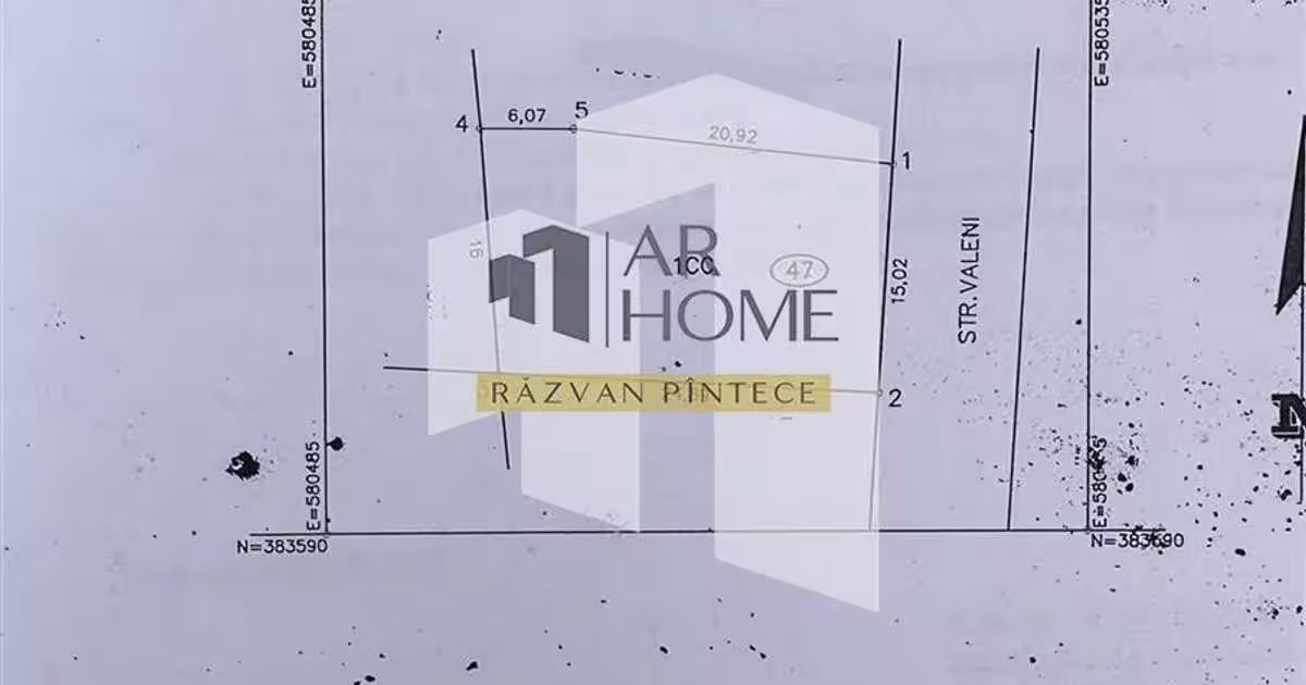 Teren intravilan, 407 mp, zona ultracentrala, Ploiesti