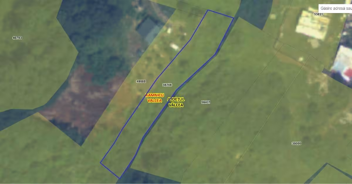 Teren Construcții intravilan de 1070 mp, în zona Central, Râmnicu Vâlcea