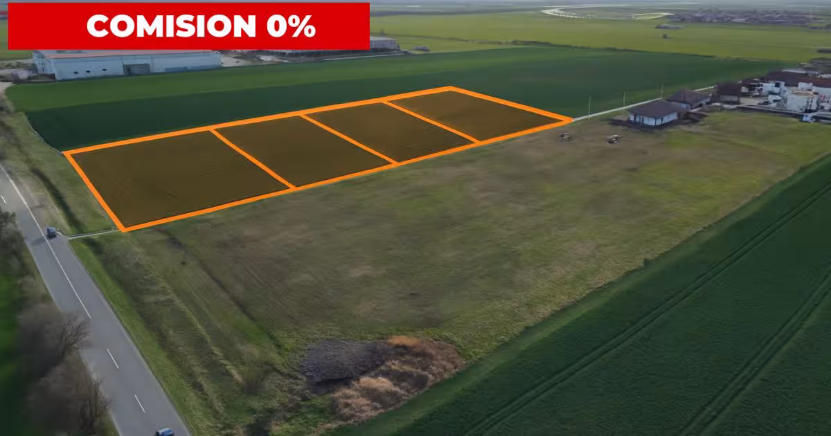 Teren Construcții intravilan de 1200 mp, în Sânandrei