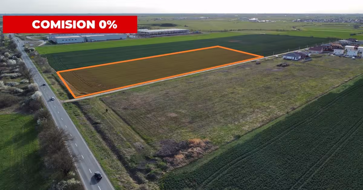 Teren Construcții intravilan de 4923 mp, în Sânandrei