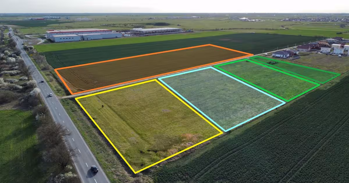 Teren Construcții intravilan de 6182 mp, în Sânandrei