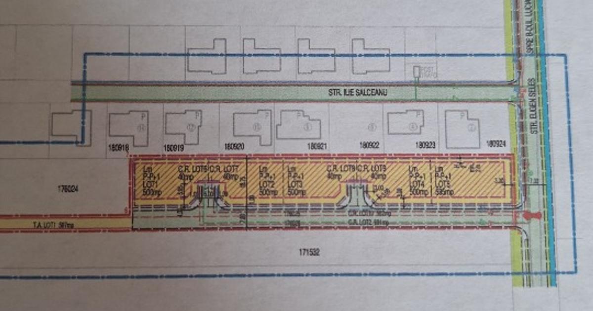 Teren intravilan parcelat, PUZ, plus acces privat.