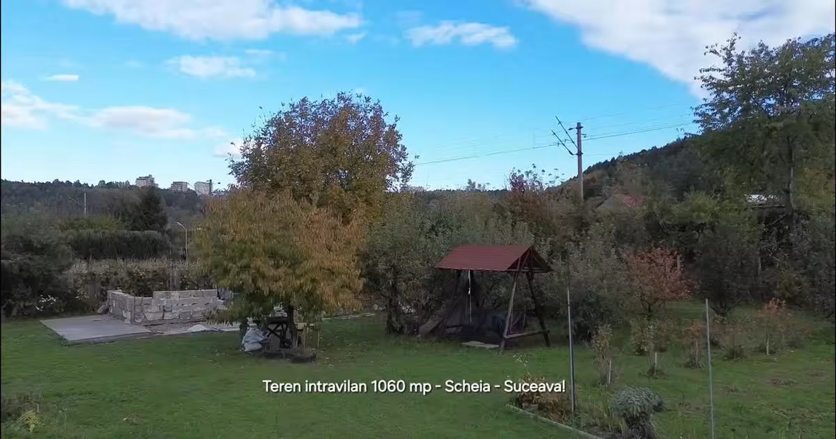 Teren Construcții intravilan de 1060 mp, în Șcheia
