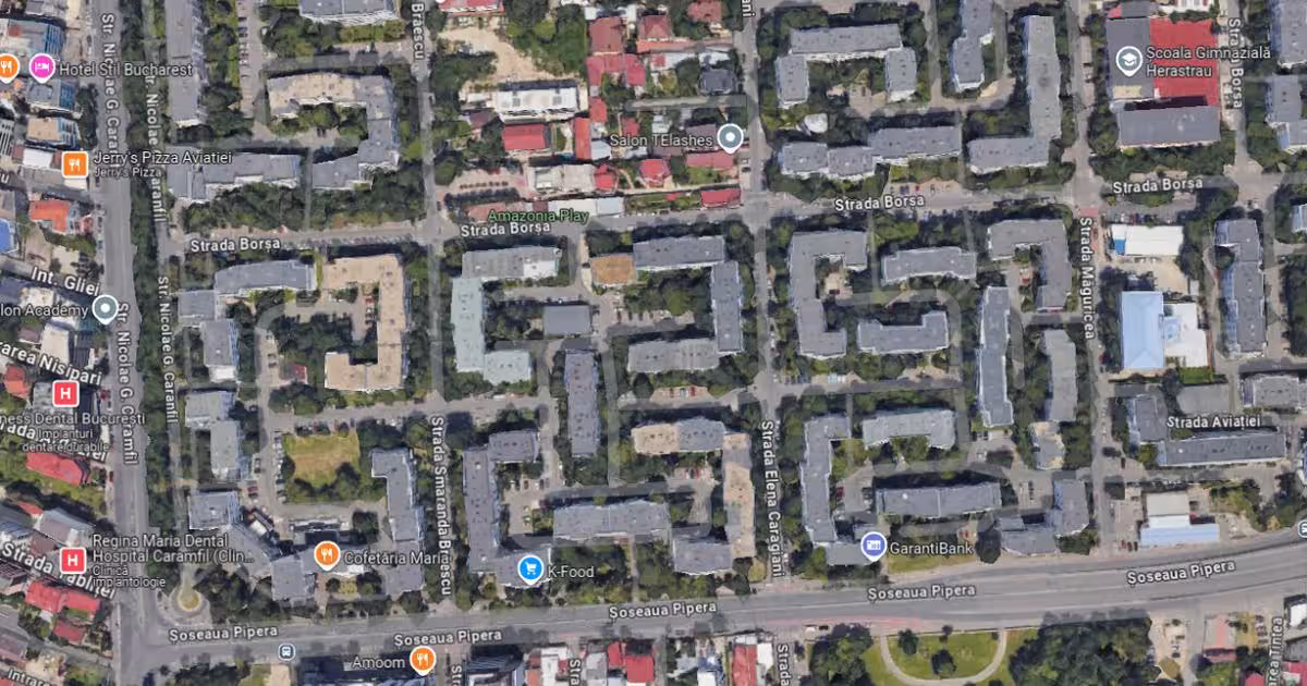 Teren Construcții intravilan de 1155 mp, în zona Aviației, Sector 1