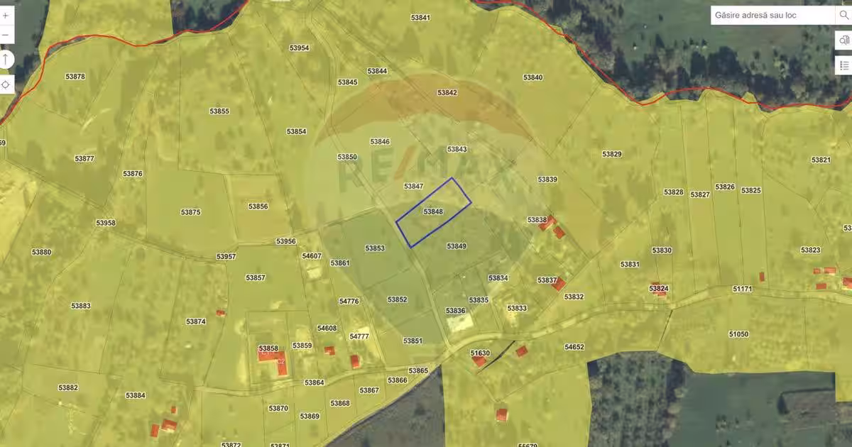 Teren Construcții intravilan de 1808 mp, în Șișești