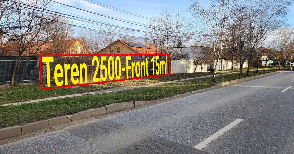 Teren Construcții intravilan de 2500 mp, în zona Braytim, Timișoara