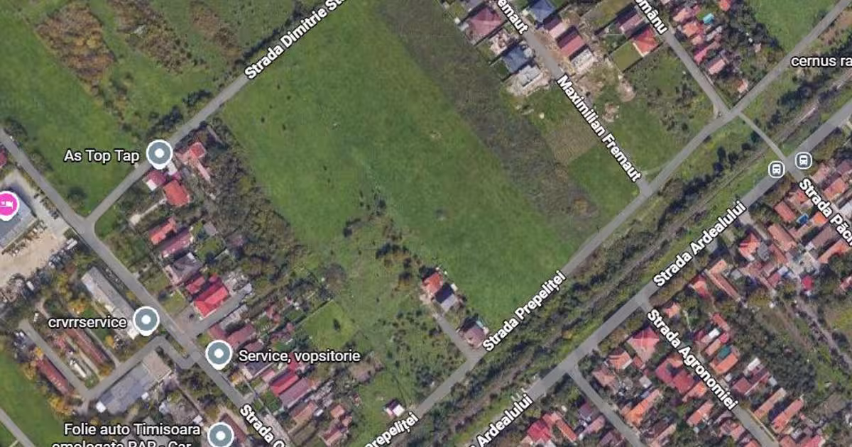 Teren Construcții intravilan de 615 mp, în zona Freidorf, Timișoara