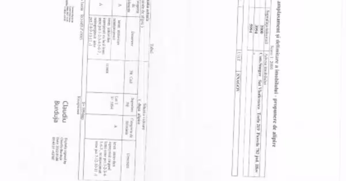 Teren 6000 mp in Snagov pentru construcții rezidențiale
