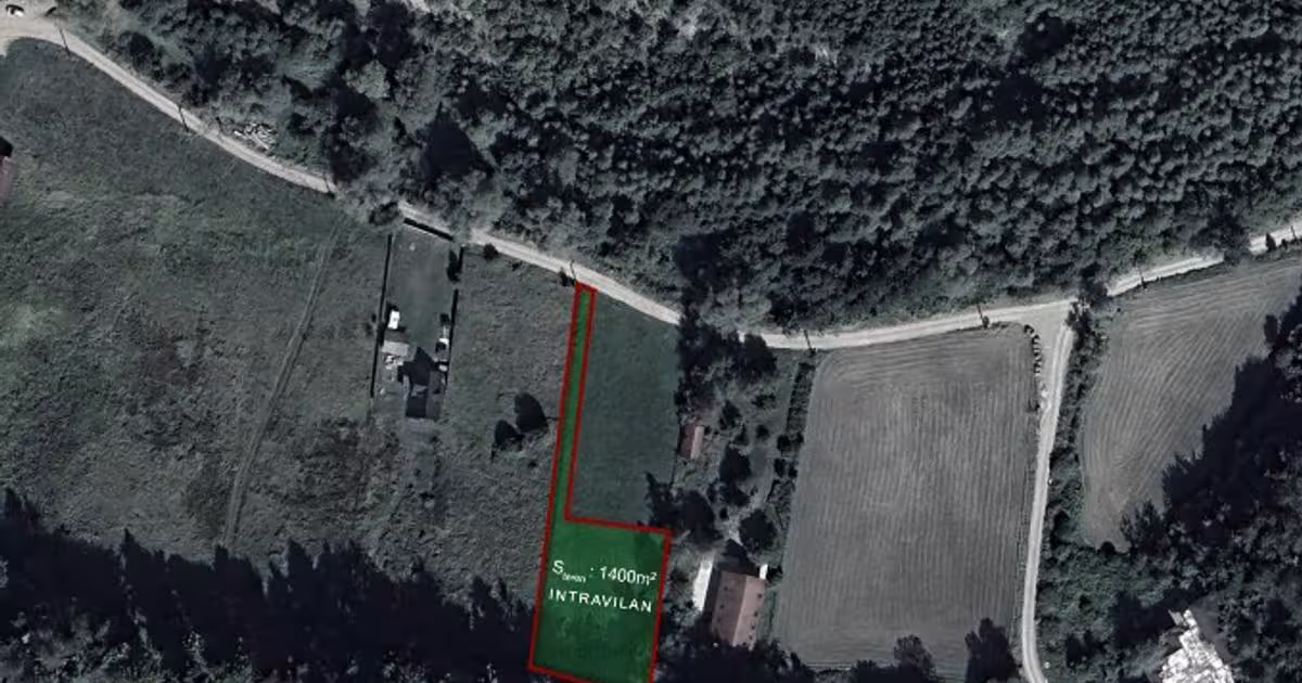 Teren intravilan de 1400 mp, în zona Central, Gura Humorului