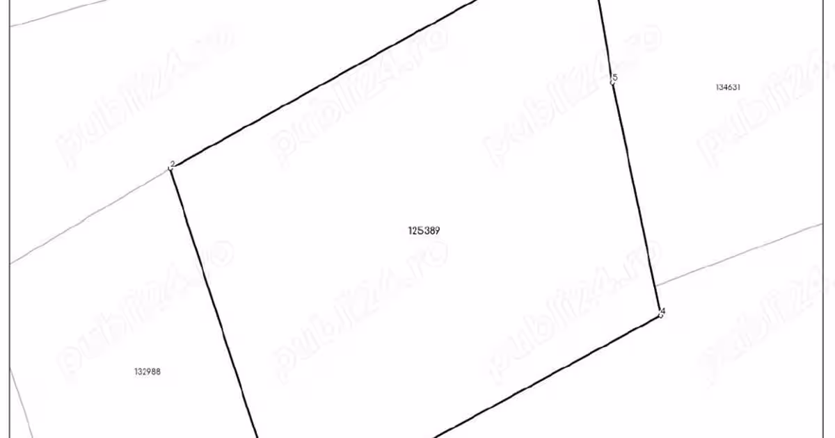 Teren intravilan de 1235 mp, în zona Sud, Ploiești