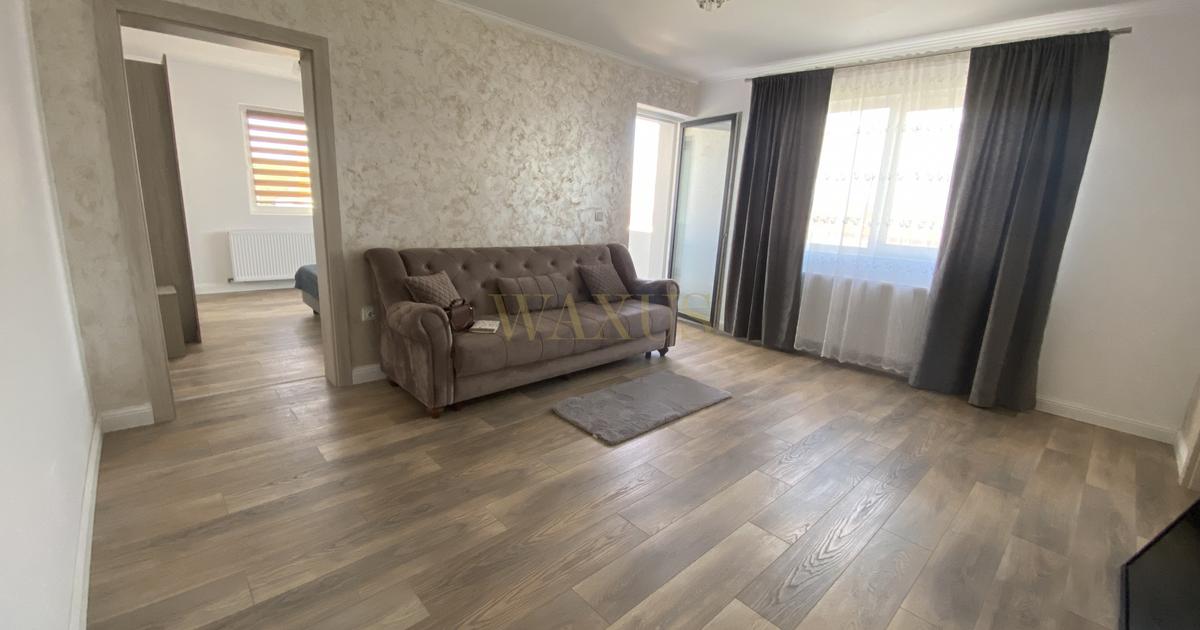 Apartament modern 2 camere, prima închiriere, complet mobilat, balcon generos –