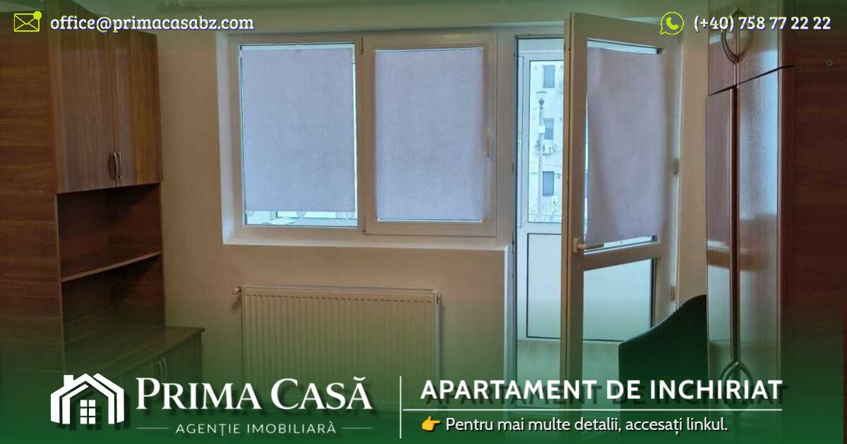 Apartament cu 3 camere de inchiriat zona Micro 3 Iazul Morilor etaj 1 renovaT