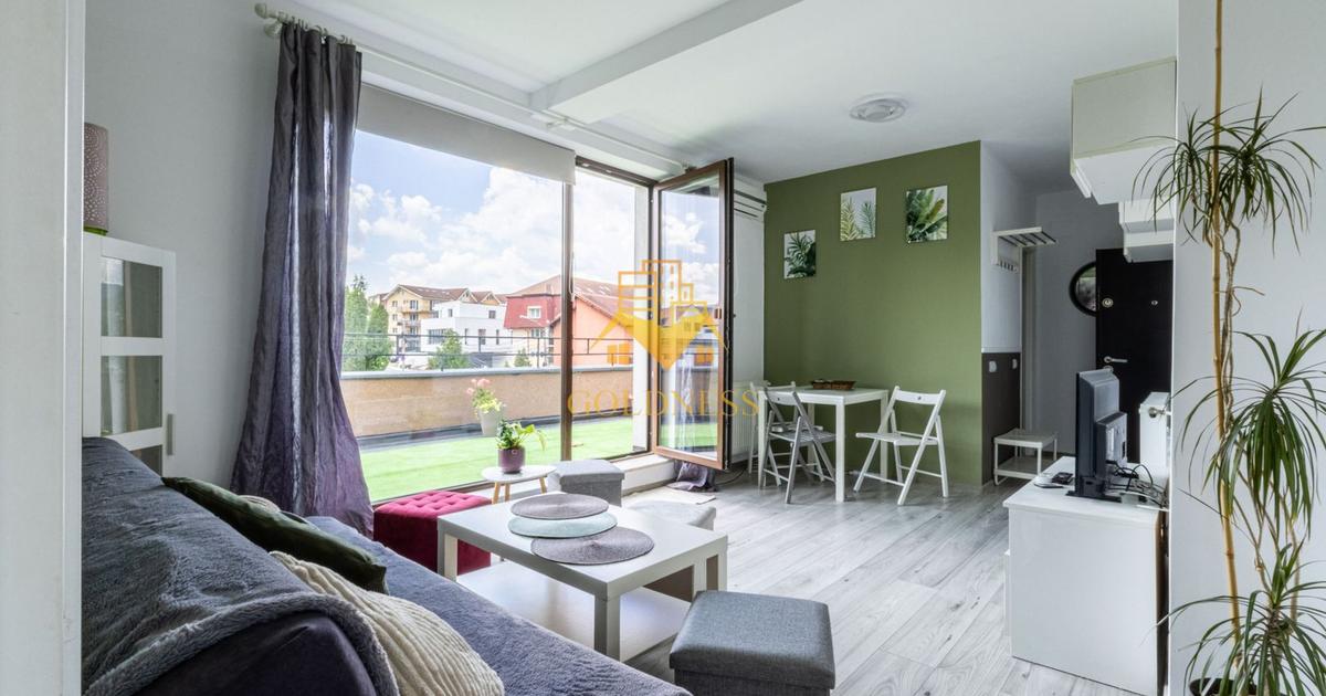 2 camere, parcare, terasa 30mp ,Gheorgheni, zona Fagului, Pet Friendly