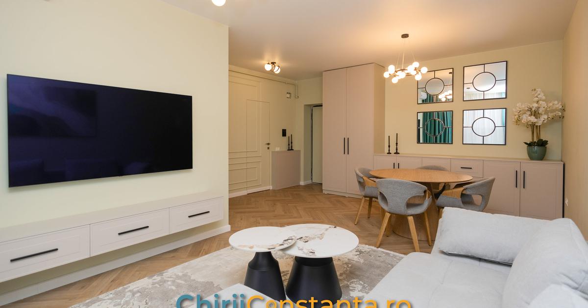 ✅0% Comision: Apartament premium cu bucătărie separată - Tomis Tower