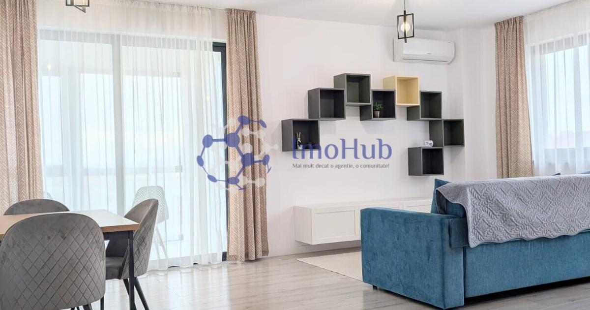 Apartament 58 mp cu 2 camere în zona Păcurari, Iași