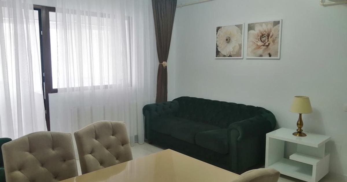 Apartament 2 camere, bloc nou, finisaje moderne, mobilat - din 15 iunie