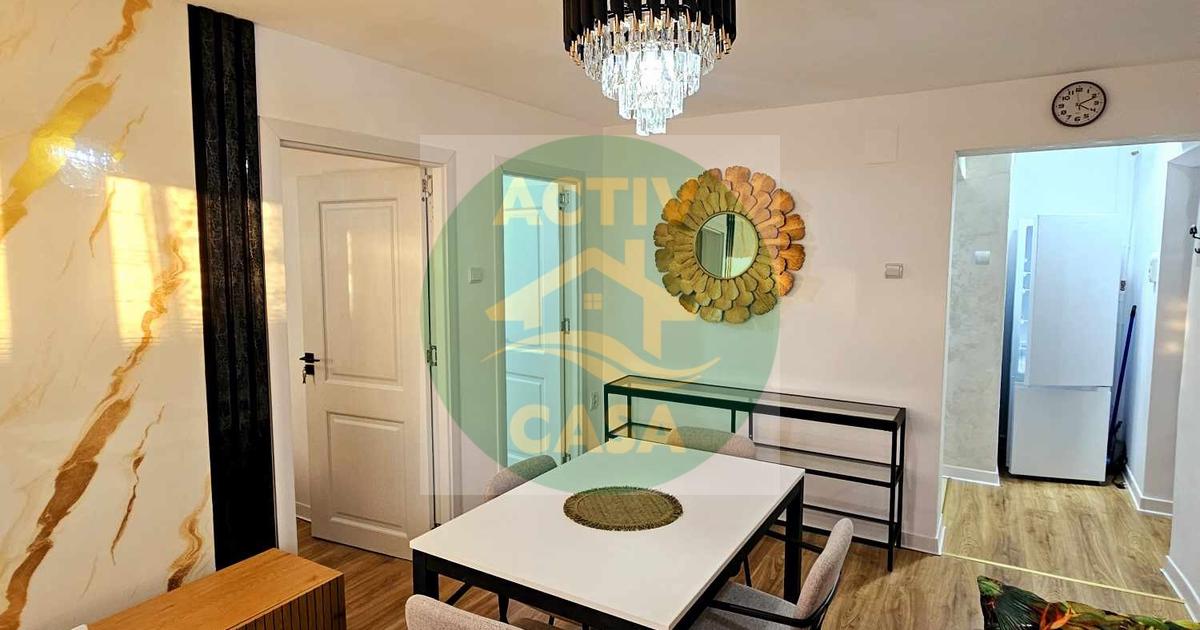 De inchiriat apartament 3 camere, mobilat si utilat