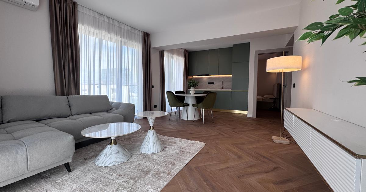 Șoseaua Straulesti Apartament 3 camere Prima Închiriere Totul Nou Parcare Subter