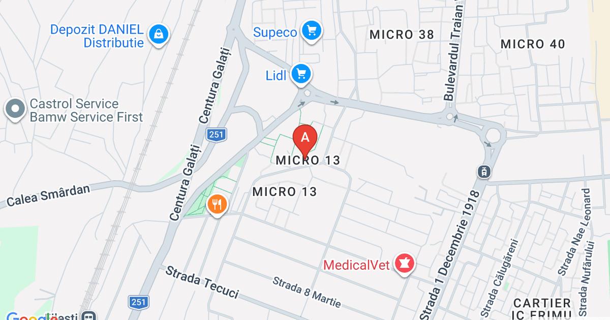 Apartament decomandat cu 2 camere în zona Micro 13, Galați