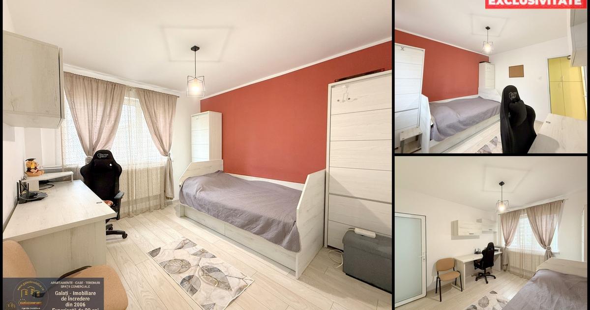 Apartament 3 camere, complet mobilat și utilat – Micro 20