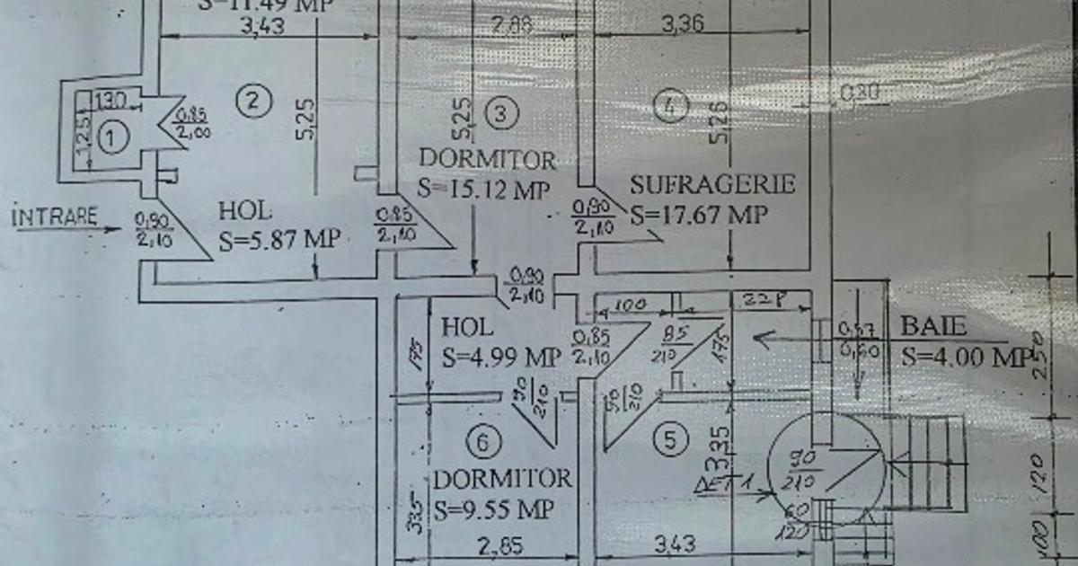 ​💎 Apartament 4 Camere (83mp) cu Dublu Acces + Spațiu Comercial Oficial