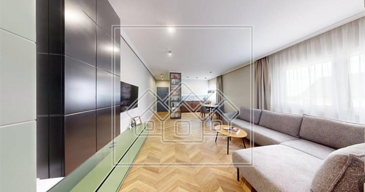 Apartament de vanzare in Sibiu - mobilat modern - etaj 2 -