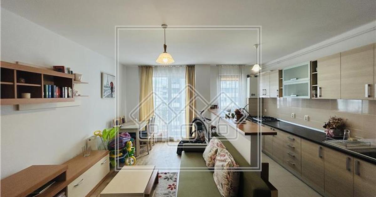 Apartament de vanzare in Sibiu - 2 camere, balcon - etaj 2/4