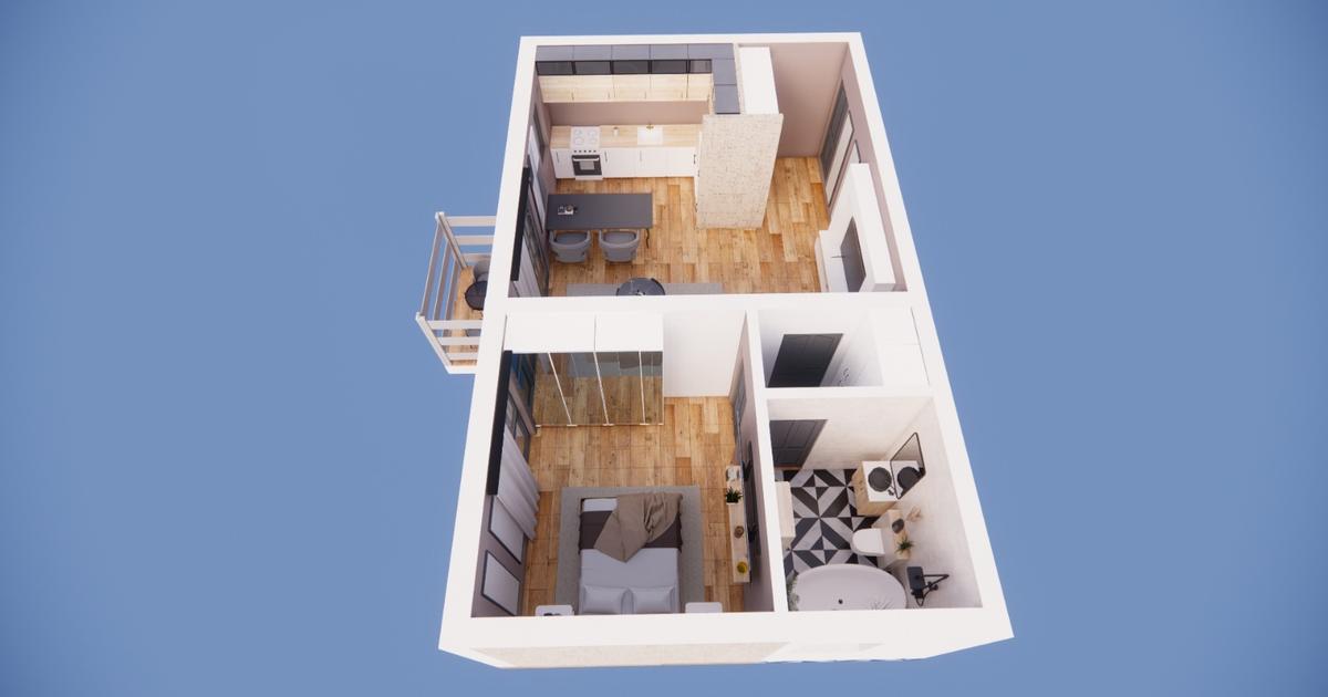 Apartament 2 camere, langa Shopping City, etaj 3, bloc cu lift, parcare.