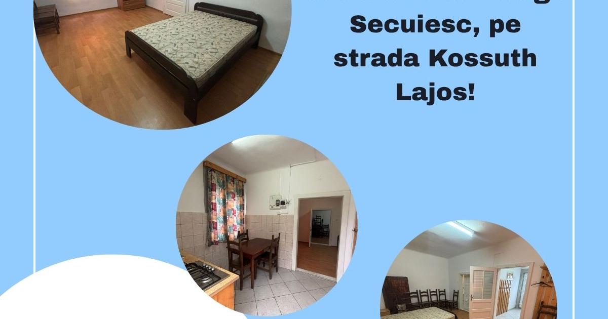 De închiriat două unități locative într-o casă în Târgu Secuiesc, pe strada Koss