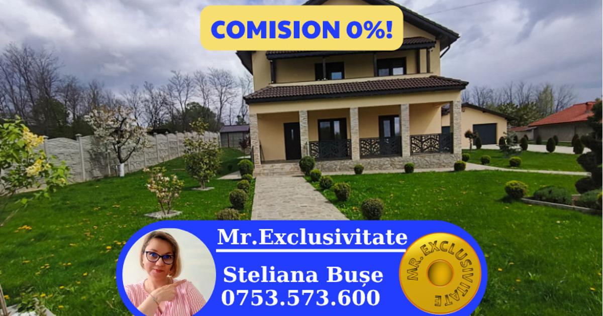 Casă P+1 modernă, complet echipată, cu teren mult, la Crasna