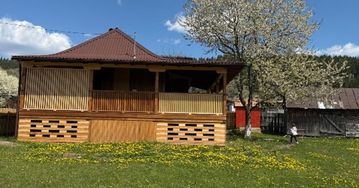 Casă individuală 80 mp cu 2 camere în Fundoaia