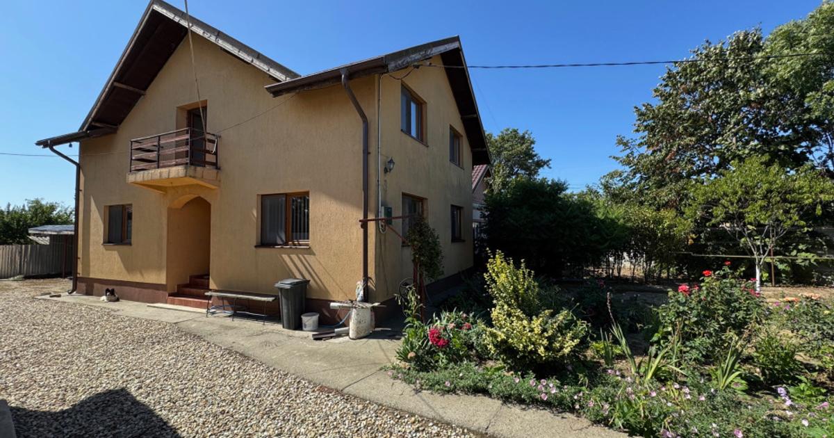 Vand Casa + Teren, Lunguletu/Dambovita, P+1, Toate Utilitatile, Complet Mobilata