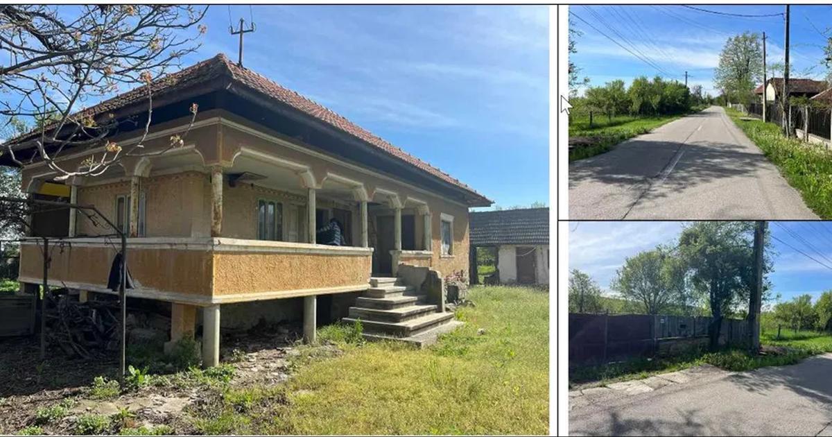 Vand casa batraneasca + teren , total 6862mp - Stroiesti, Gorj, Comuna Arcani
