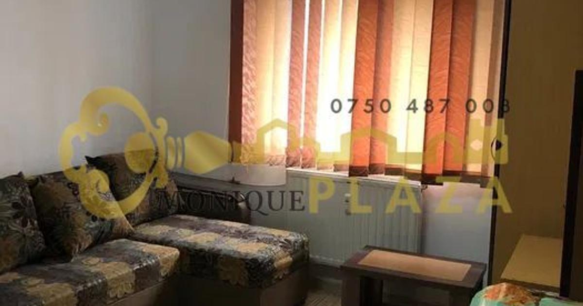 Garsonieră spatioasa | Complet mobilată | Zona linistita |