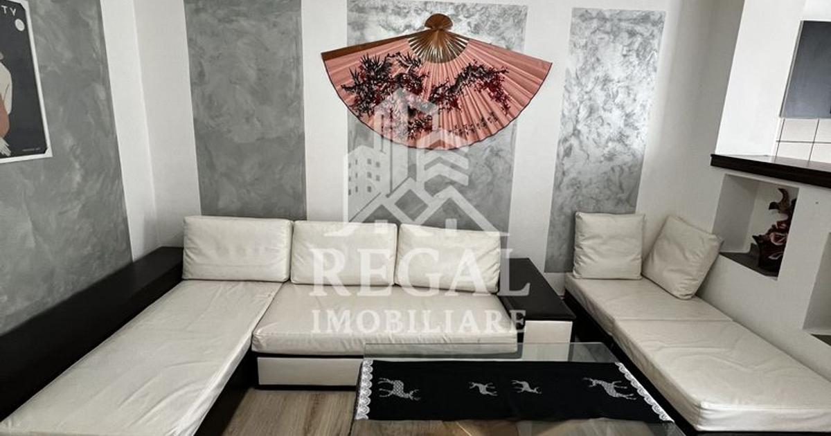 Garsonieră de închiriat – modernă, complet utilată, în zona centrală