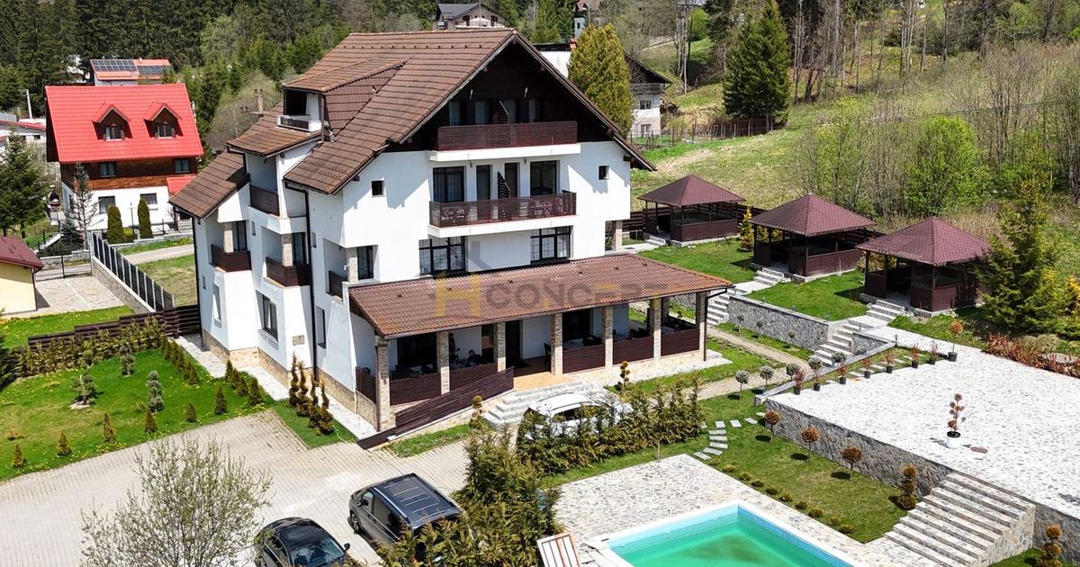 Pensiune exclusivistă Piscină încălzită în Predeal - Afacere la cheie