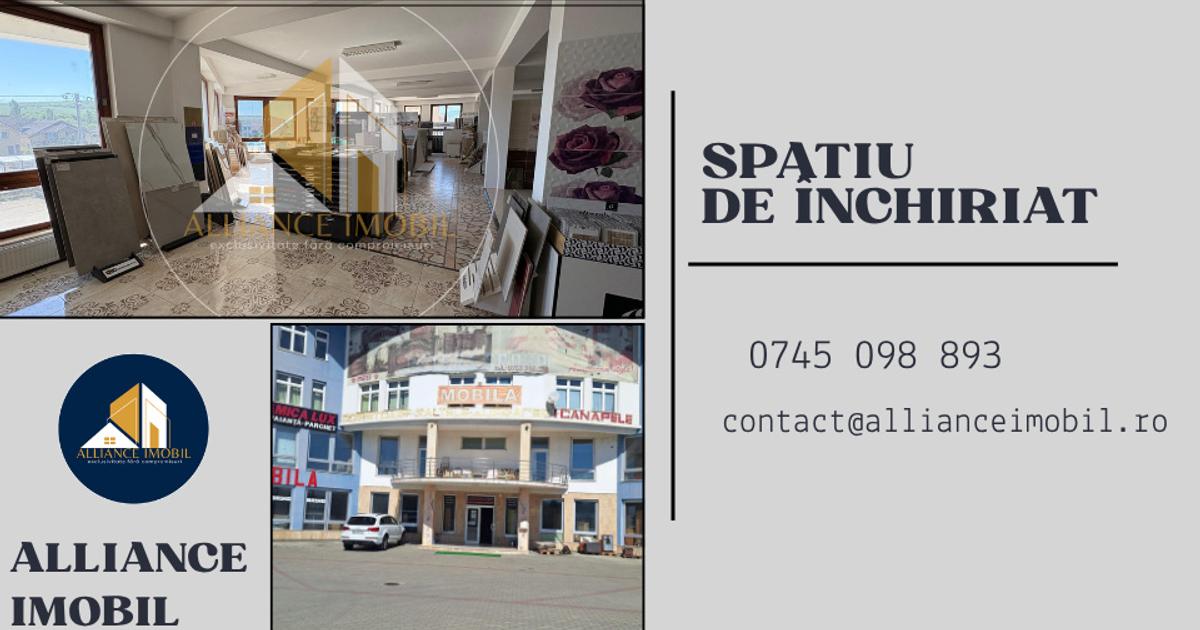 Spații comerciale de închiriat în Bistrița – locația ideală pentru afacerea ta.