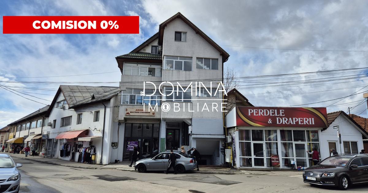 Închiriere spațiu comercial stradal, parter, zona Pieței 9 Mai