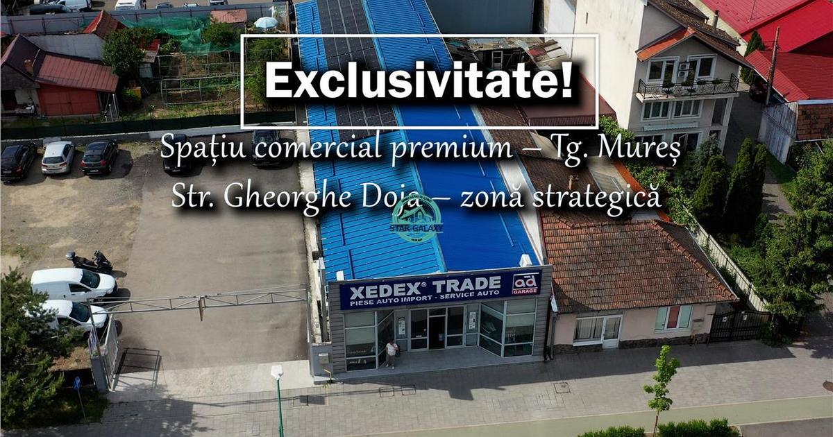 VAND SPATIU COMERCIAL PE STR. GH. DOJA, IDEAL PT. SHOWROOM, SUPERMARKET, CONSTRU