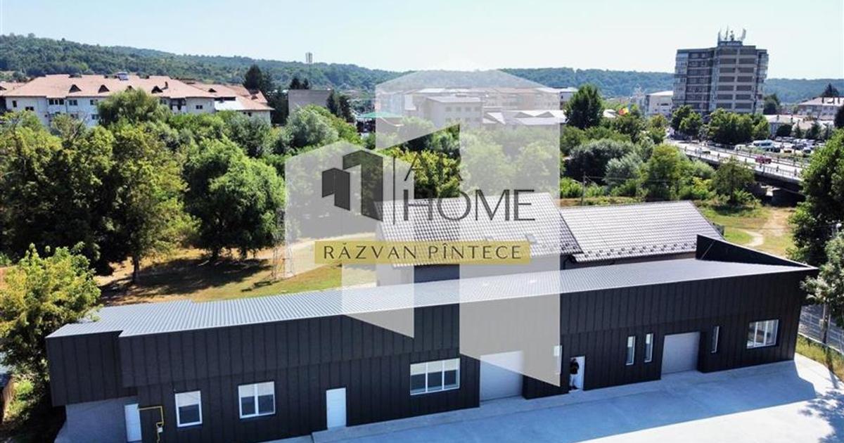 Hala industriala, renovata complet, 280 mp, central Moreni, Dambovita